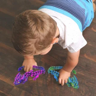 Wat vinden we goed aan de 3D-printer Draak - Speelgoedfiguur