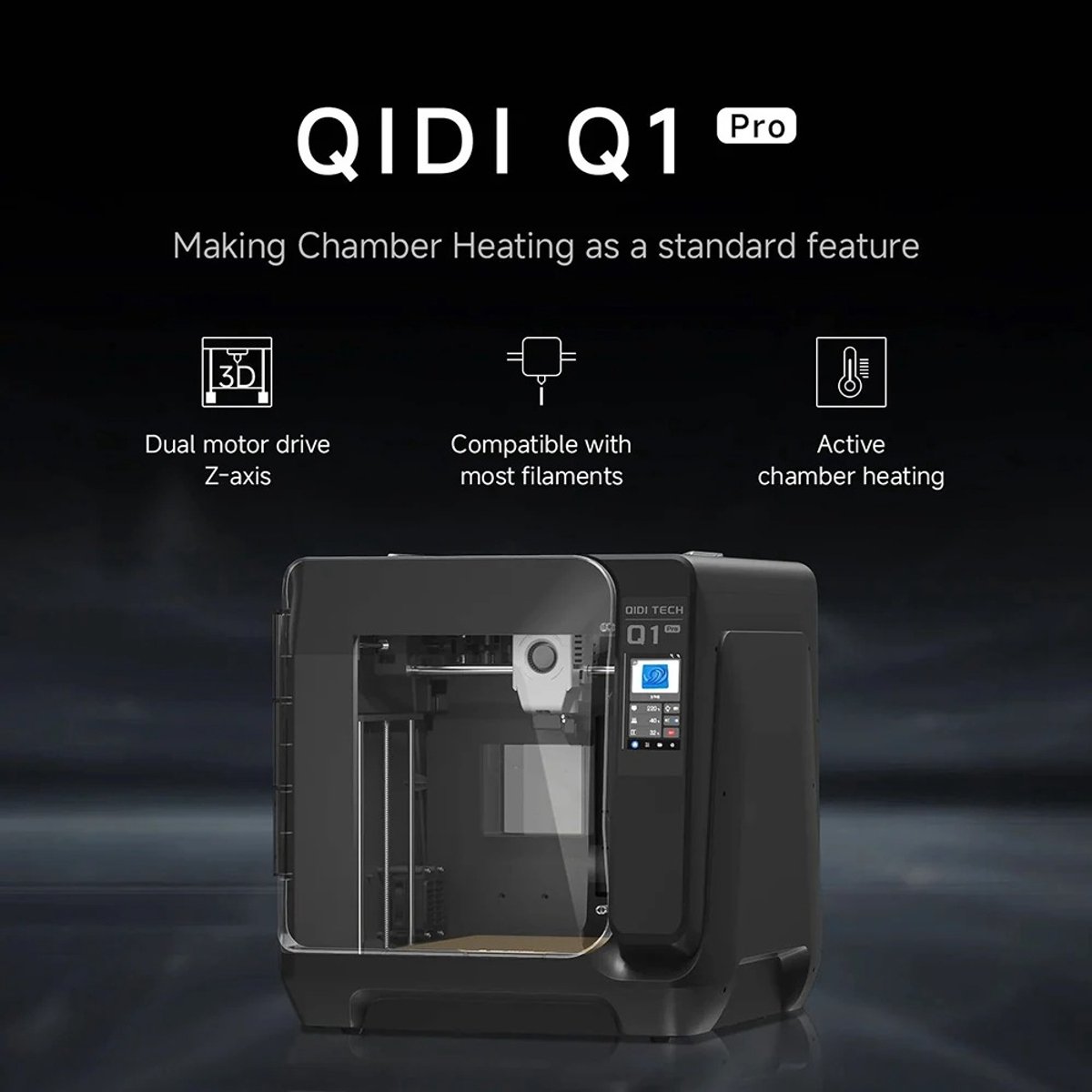3d-printer - Dubbele Z-asmotoren - 350W