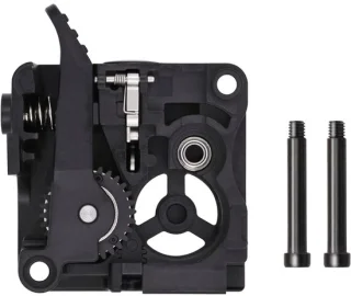 3D printer extruder frontkap set – zwart – voor K2 Plus & Combo