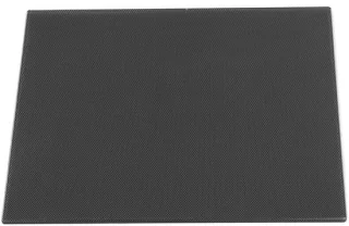 3D printer glas bed 250x250x4 mm carbon kristal