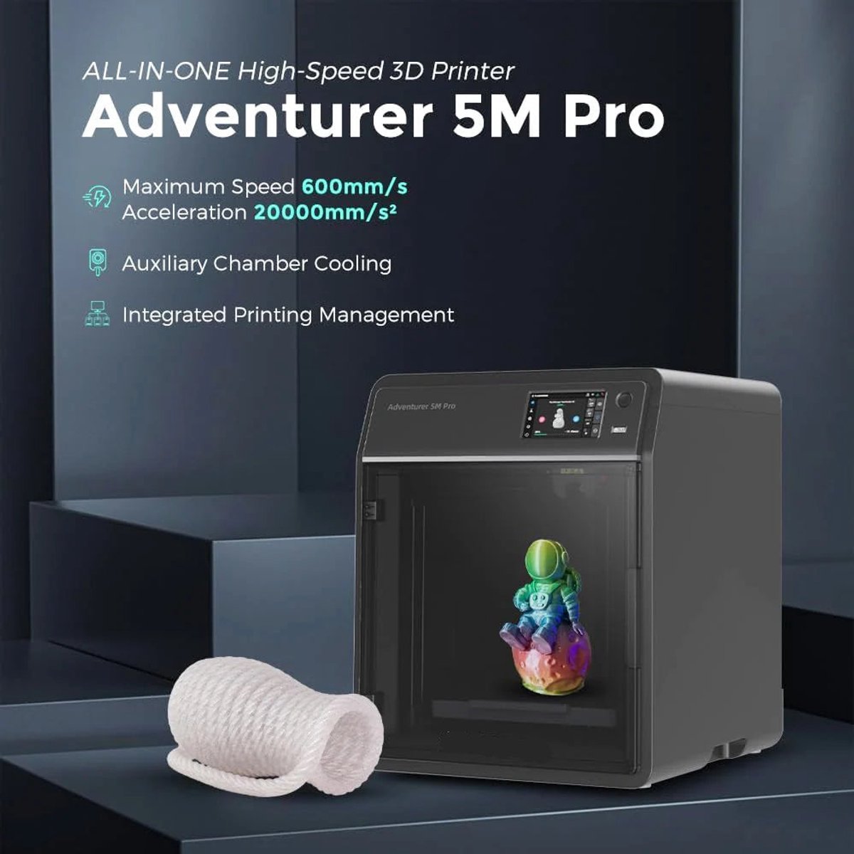 De 3D-Printer Groot Bouwvolume 220x220x220mm in één oogopslag