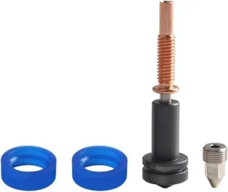 3D-printer hoge doorstromingsnozzle 0,6 mm – trimetal constructie