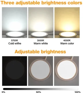 3D printer LED lichtset - 5 stuks - 3 kleuren 5 V - dimbaar - ShopVlot