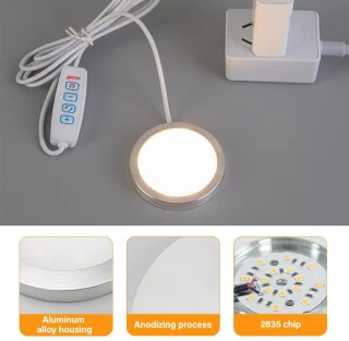 3D printer LED lichtset - 5 stuks - 3 kleuren 5 V - dimbaar - ShopVlot