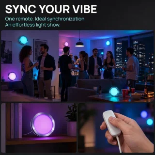 3D-printer led, meerkleurige RGB-afstandsbediening - ShopVlot