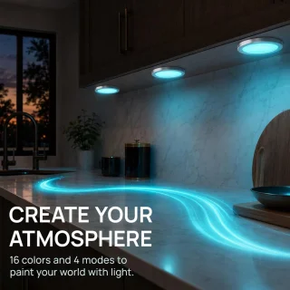 3D-printer led, meerkleurige RGB-afstandsbediening - ShopVlot
