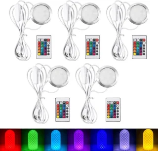3D-printer ledlampenset 5 stuks - aluminiumlegering - ShopVlot