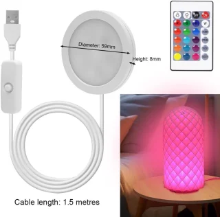 3D printer lichtset met afstandsbediening en 16 kleuren - ShopVlot