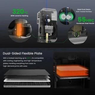 3D-printer met aluminium frame – 260x260x260 mm bouwvolume
