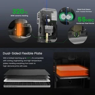3D-printer met aluminium frame