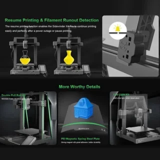 3D-printer met direct drive extruder