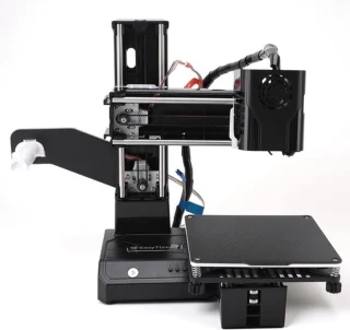 3D printer met magnetisch platform, 100 mm printformaat, zwart