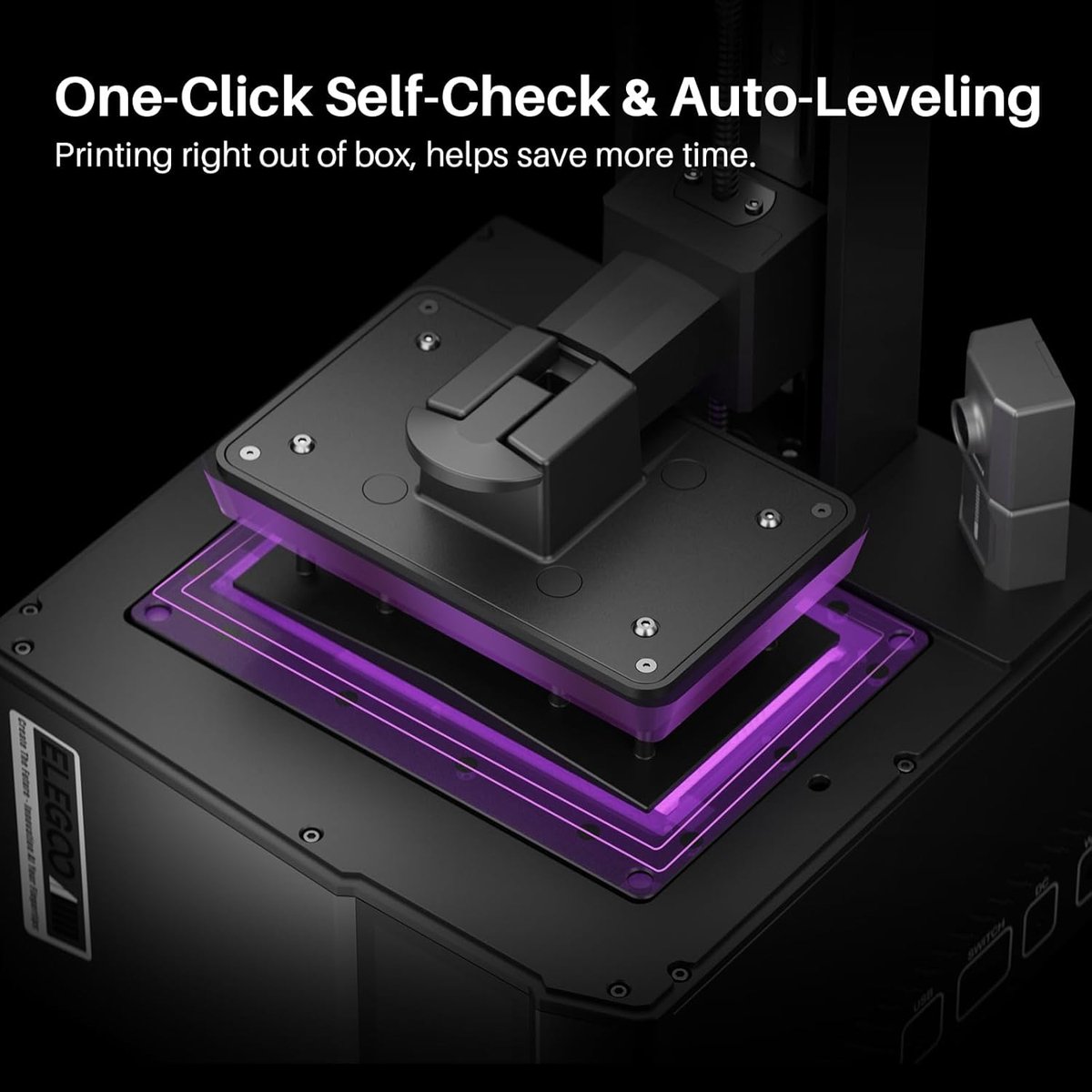 3D Printer Mini Mono-LCD Bouwpakket met PLA Filament en Accessoires