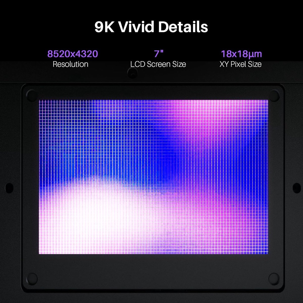 3D Printer Mini Mono-LCD Bouwpakket met PLA Filament en Accessoires