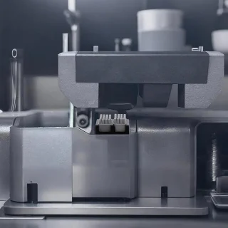 3D printer mondborstel siliconen vervangset met 4 borstelkoppen en aluminium houder - ShopVlot