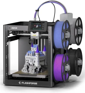 3D-printer multicolor 4 kleuren corexy, bouwvolume 220 x 220 x 220 mm