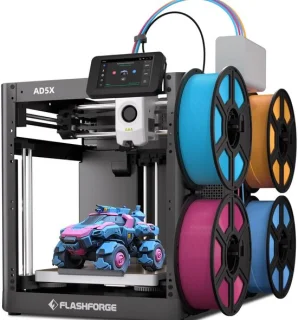 3D-printer multicolor corexy met bouwvolume 220 x 220 x 220 mm