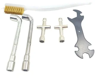 3D printer schoonmaakset - 5-in-1 sleutelhanger en borstels