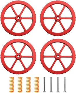 3D-printer thermisch bed nivelleringsmoer 20 mm - 4 stuks - ServiceTopper