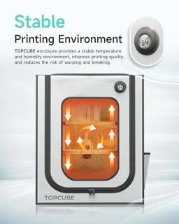 3D-printerbehuizing Extra Groot 550 x 600 x 670 cm
