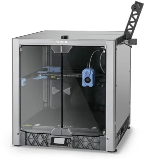 3D-printerbehuizing voor SV08 - transparant gehard glas