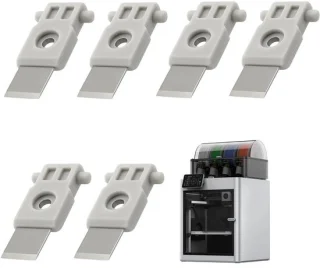 3D-printerfilamentsnijder met reservemesjes