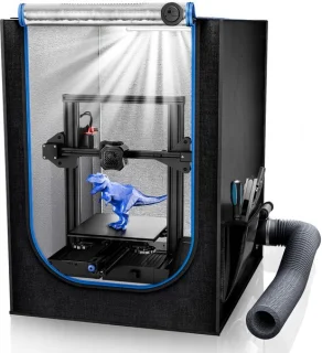 3D-printerhoes met thermo-hygrometer kit