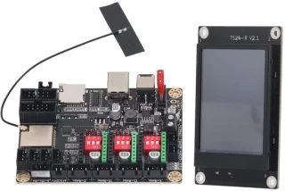 3D-printermoederbord met wifi en TS24 R-display