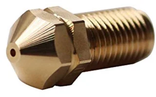 3D-printeronderdelen printkop messing mondstuk 0,4 mm 3 Extended en S5