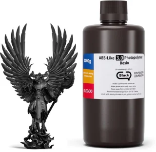 3D-printerresin ABS-Like 3.0 Zwart 1000 g