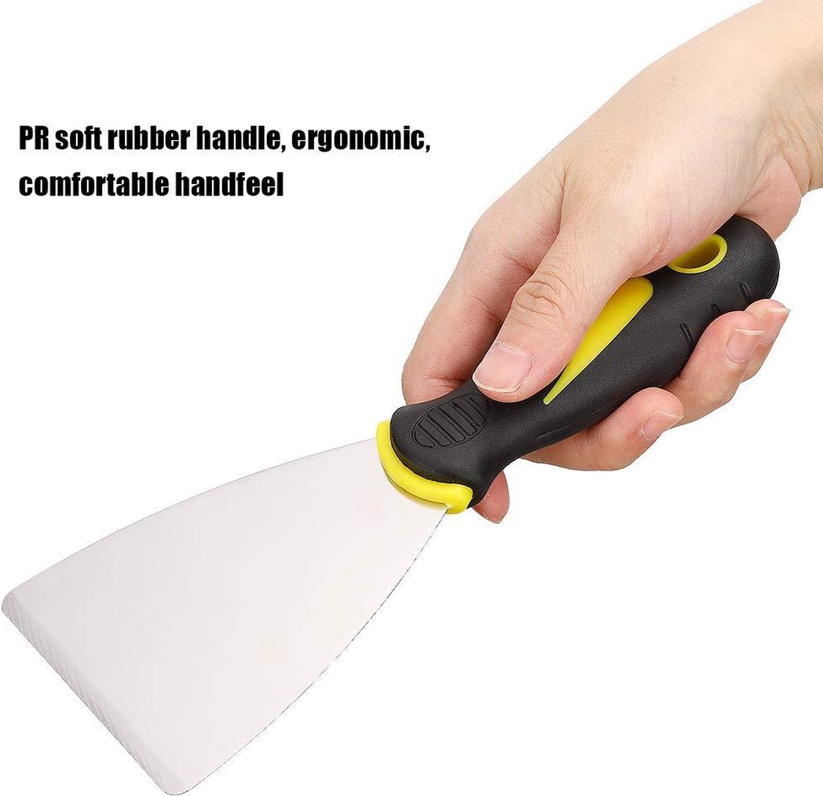 3D-printerspatel 3-inch met rubberen handgreep