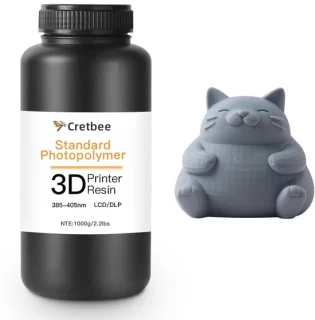 3D-printhars 405 nm - cyaan grijs - ServiceTopper