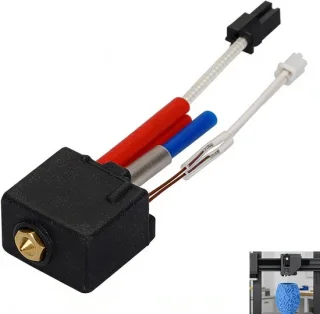 3D printkop Kobra 2 - Hotend V5 J-Head - 0,4 mm mondstuk