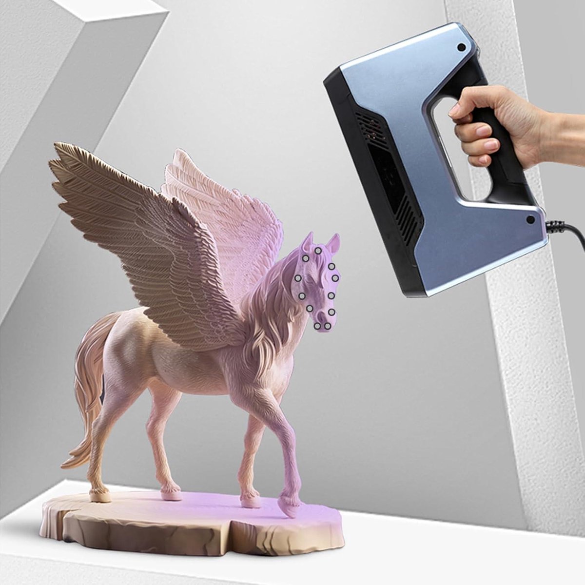 Wat vinden we goed aan de 3D-scanspray 60 mm - 10 stuks