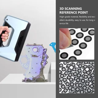 3D-scanspray 60 mm - 10 stuks