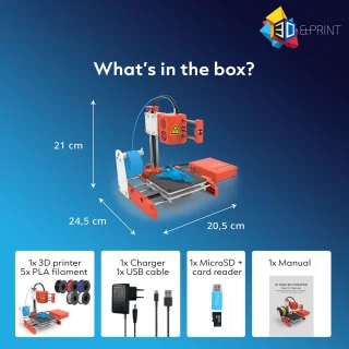 3D&Print 3D Printer Beginners & Kids Combideal PLA Filament