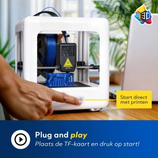 3D&Print 3D Printer Nano Wit met PLA Filament