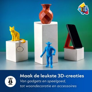 3D&Print 3D Printer Nano Wit met PLA Filament