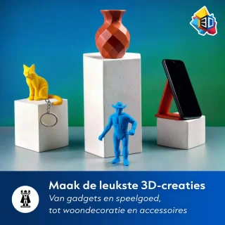 3D&Print 3D Printer Nano Wit met PLA Filament