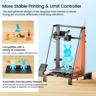 3D&Print 3D-printer - Zwart