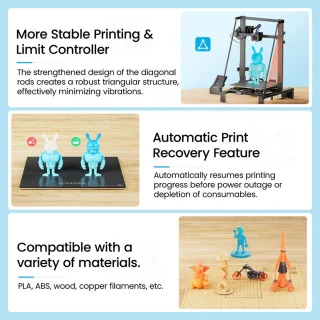 3D&Print 3D-printer - Zwart