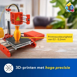3D&Print X1 3D Printer Bouwpakket Oranje