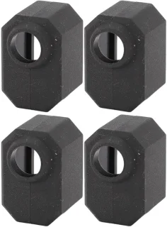 4 stuks 3D-printer hotend siliconen sok - verwarmingsblok hoes