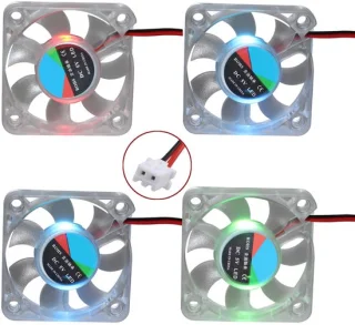 4 stuks 3D-printerkoelventilator DC 5V - 5010