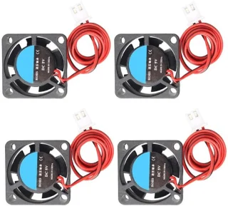 4 stuks mini-koelventilatoren voor computer en 3D-printer