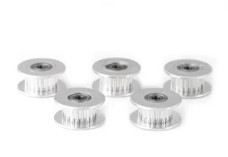 5-delige aluminium timing belt poelieset voor 3D-printer