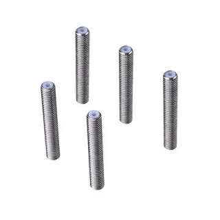 5 stuks roestvrijstalen M6 vatmondstukkeel met PTFE buis (M6*40mm)