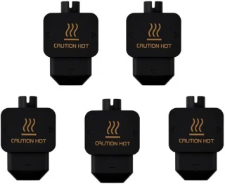 5x siliconen H2D 3D-printer sokken