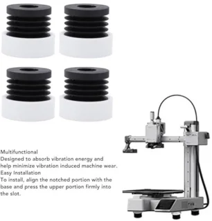 A1 Mini 3D-printer voetjes, set van 4 (rubber/ABS)