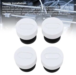 A1 Mini 3D-printer voetjes, set van 4 (rubber/ABS)